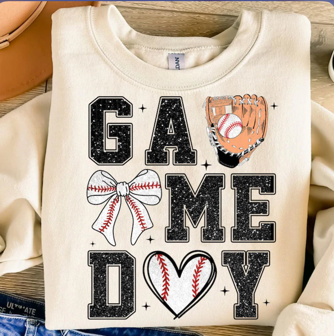 Game Day-Baseball Tee or Sweatshirt