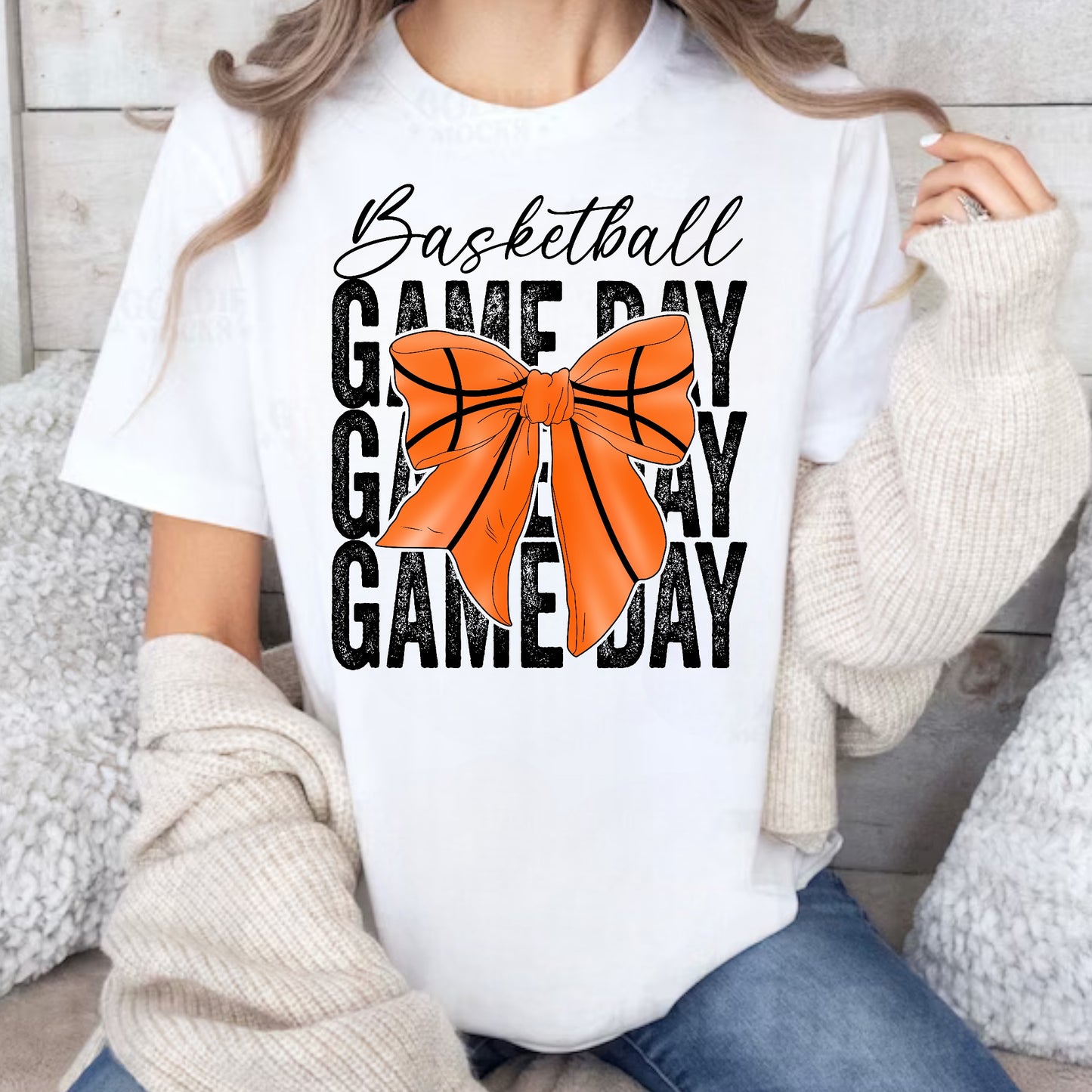 Game Day/Basketball Tee or Sweatshirt