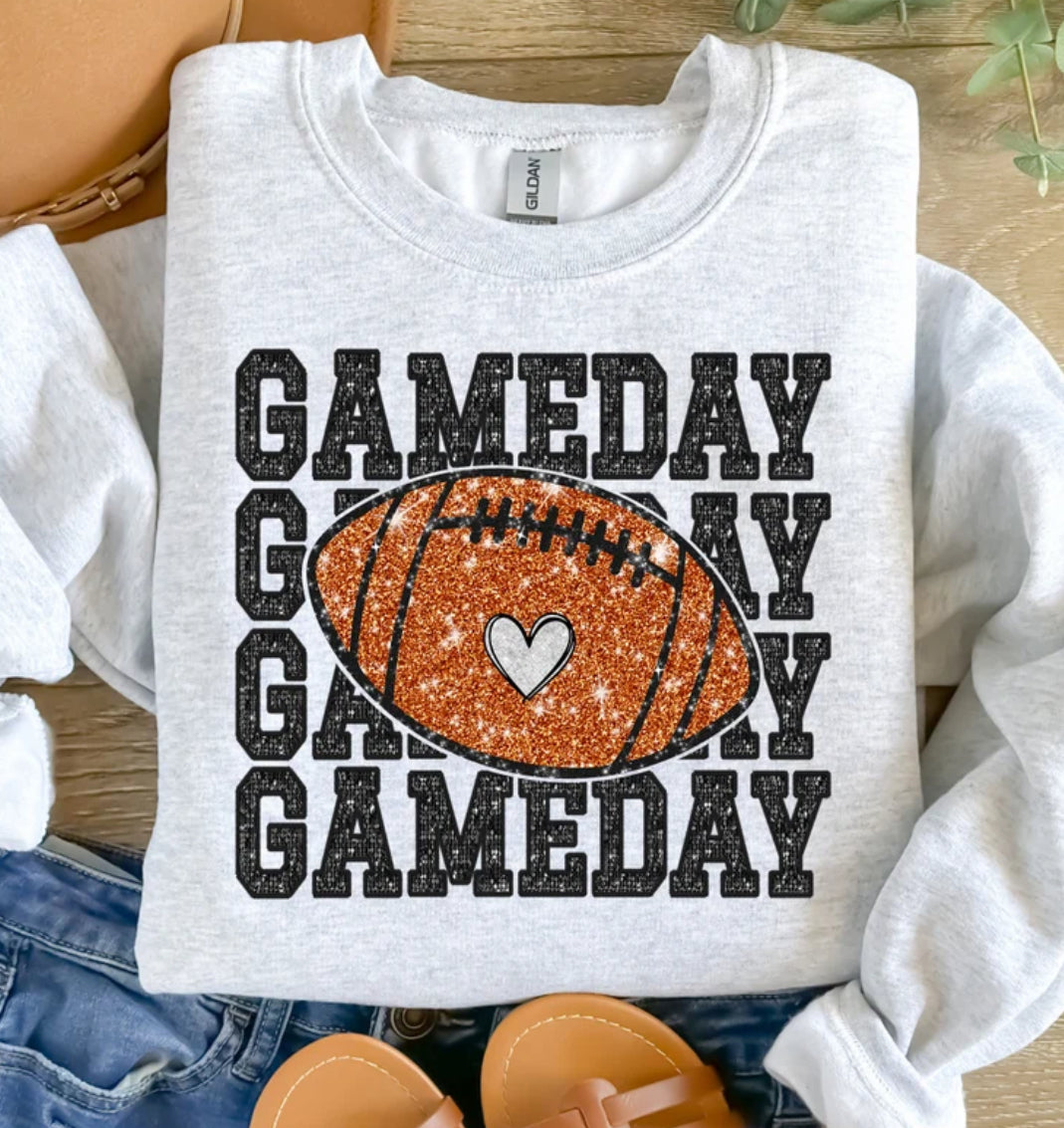 Game Day Football Tee or Sweatshirt