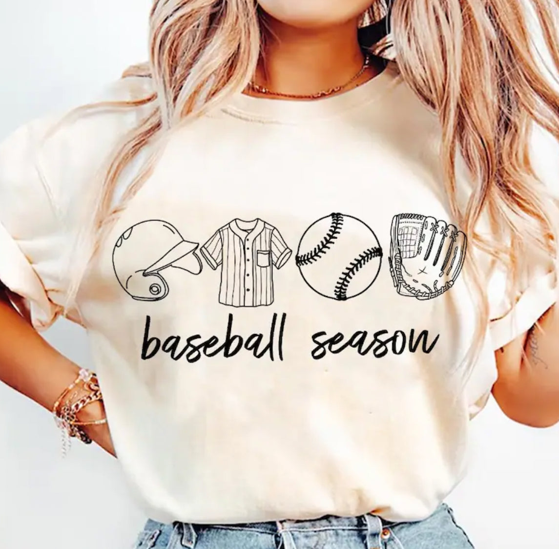 Baseball Season Tee or Sweatshirt