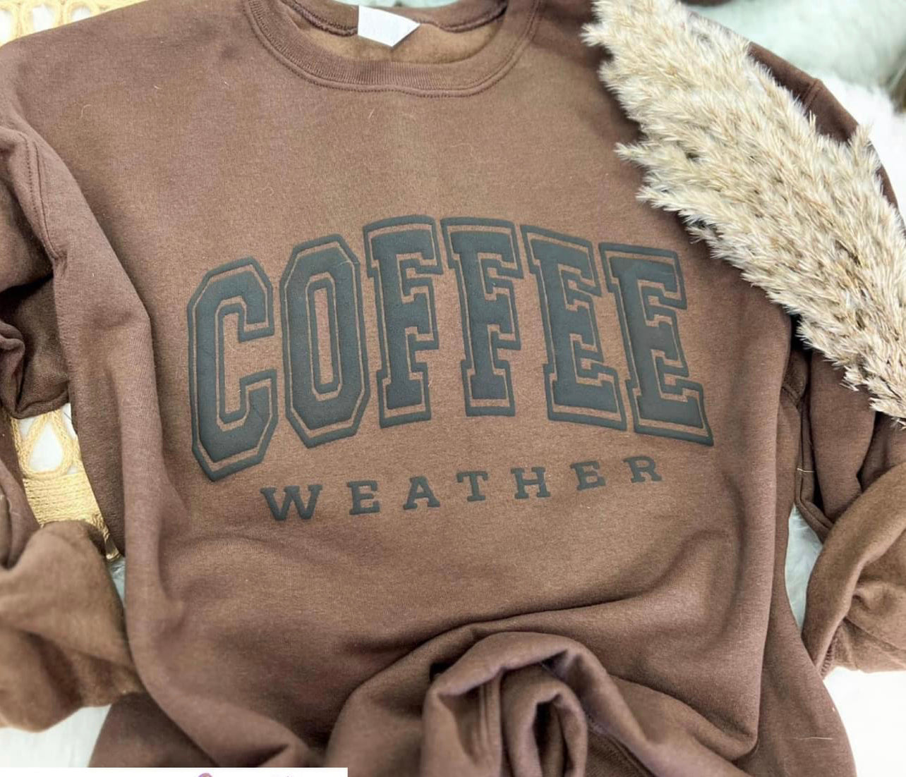 Coffee Weather Crewneck Sweatshirt
