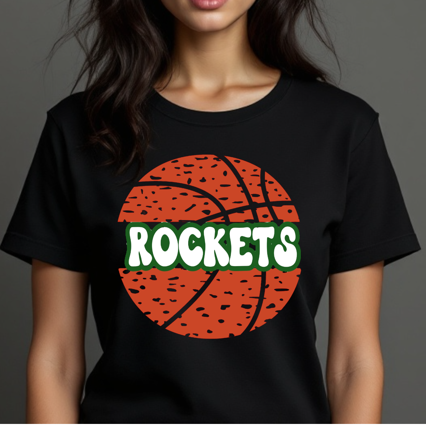 Custom Basketball Team Spirit Tee or Sweatshirt