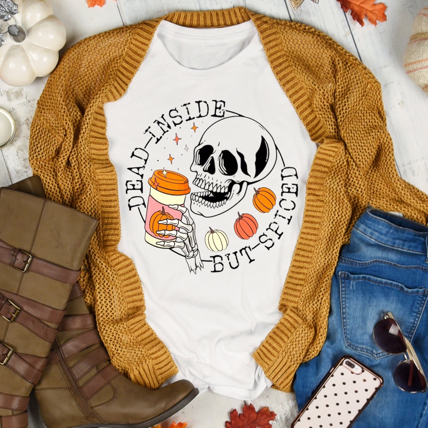 Dead Inside But Spiced Tee