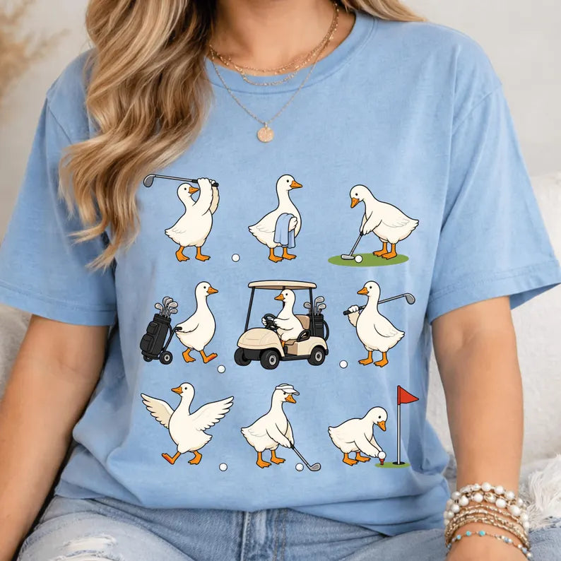 Silly Goose Golf Tee or Sweatshirt