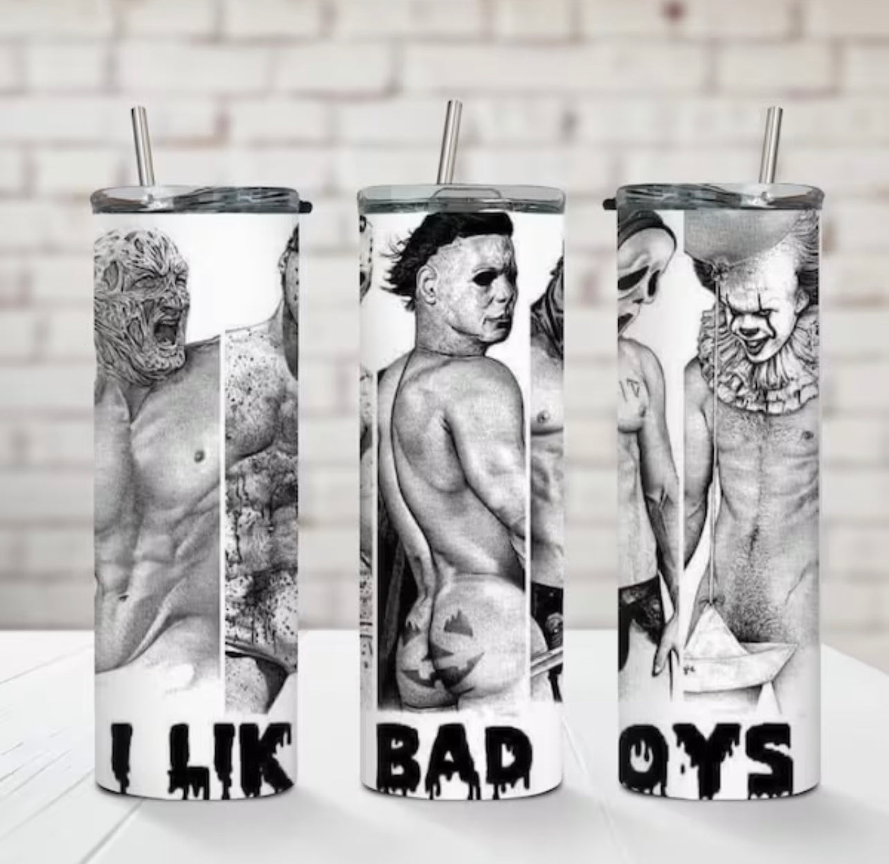 I Like Bad Boys-20oz Tumbler