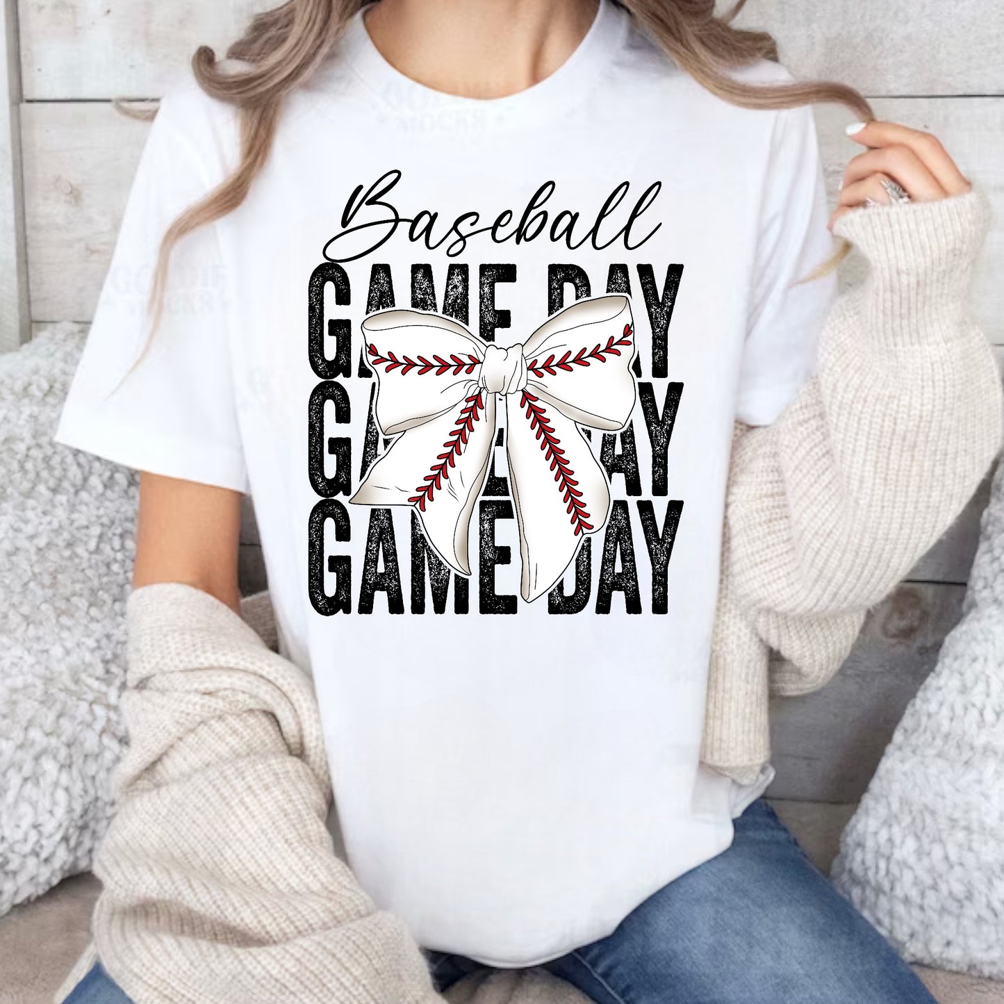 Game Day/Baseball Tee or Sweatshirt