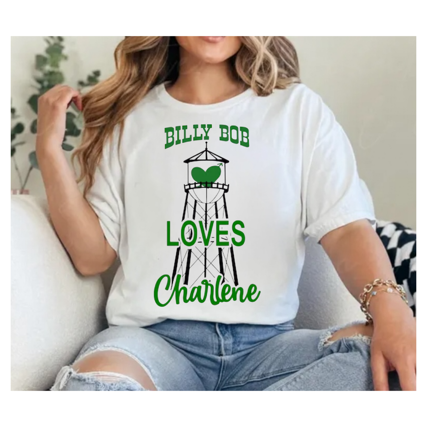 Billy Bob Loves Charlene Tee