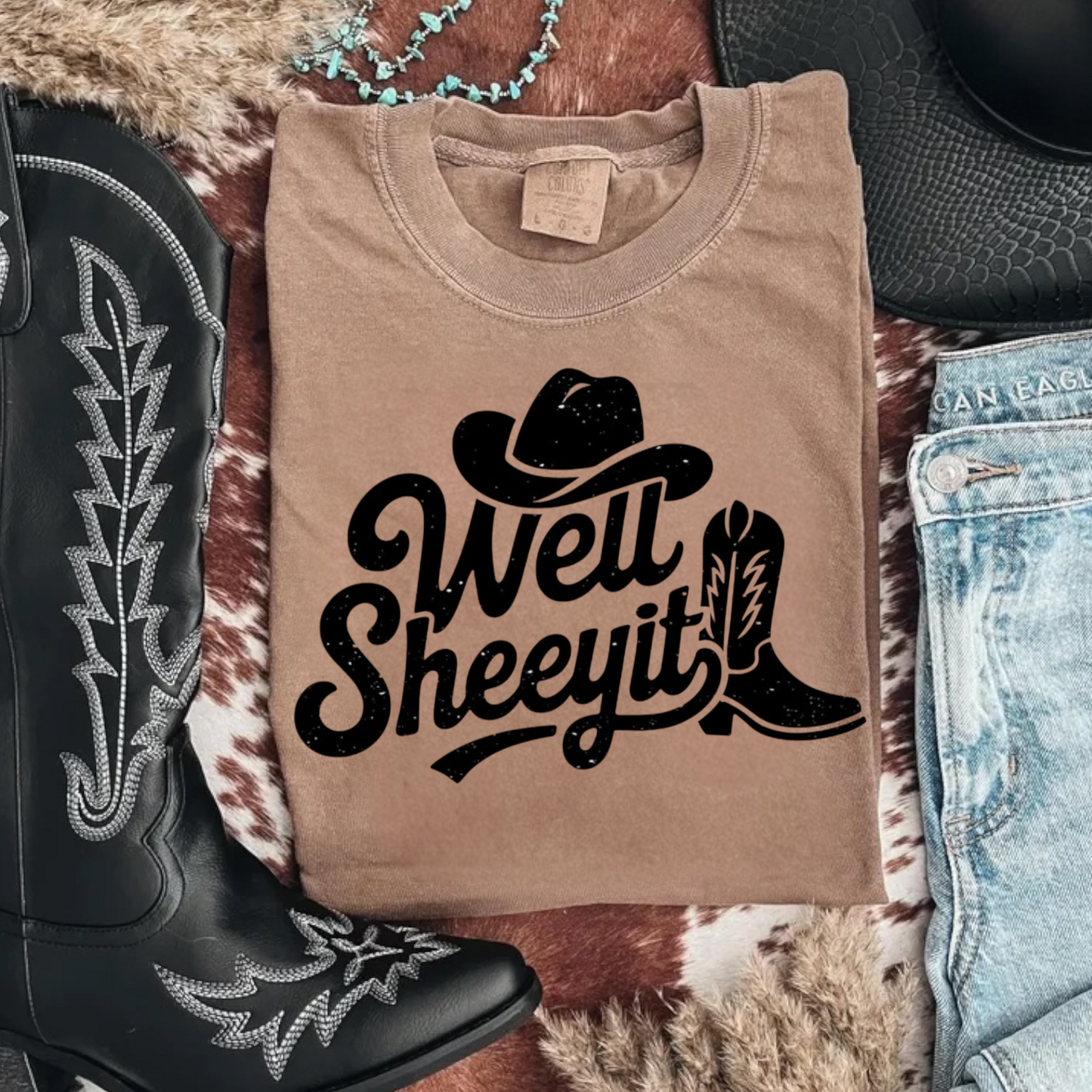 "T-SHIRT OF THE WEEK"- Well Sheeyit Tee
