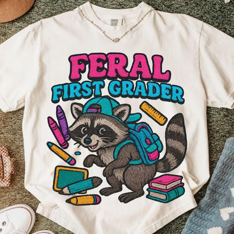 Feral First Grader Youth Tee