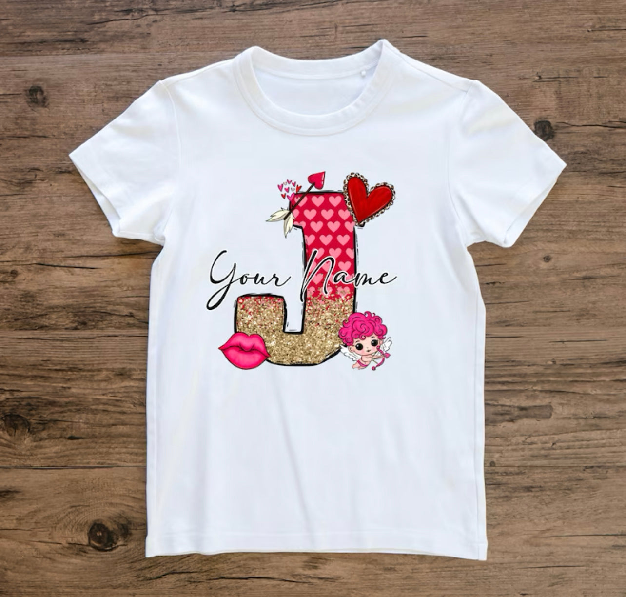 Personalized Valentine-Youth Tee or Crewneck Sweatshirt