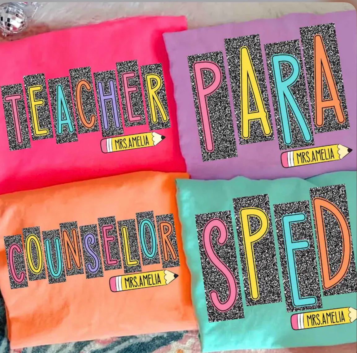 School Staff Tee