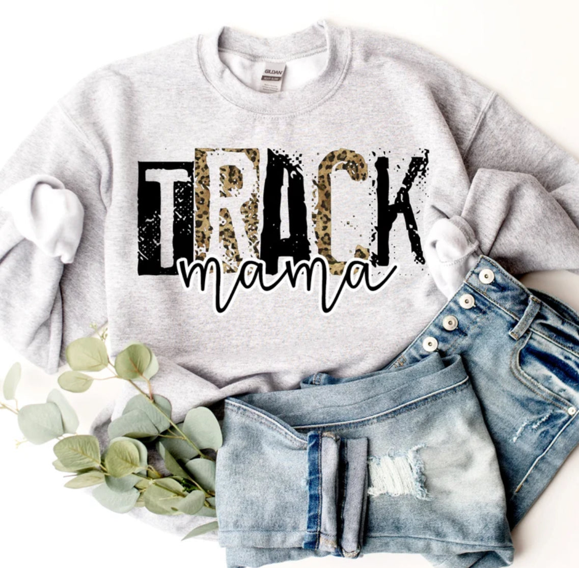 Track Mama Tee or Sweatshirt