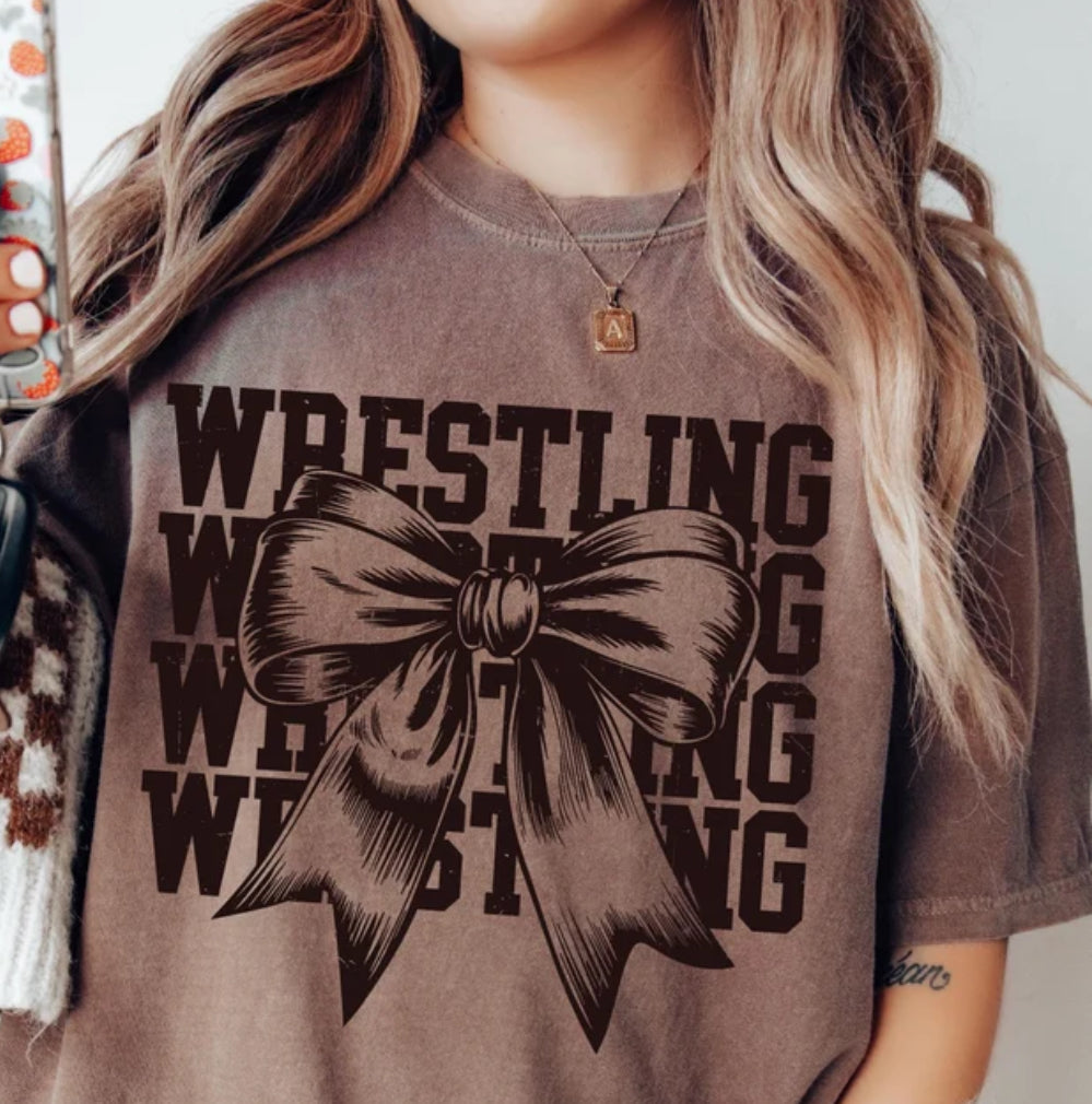 Wrestling Bow Tee or Sweatshirt
