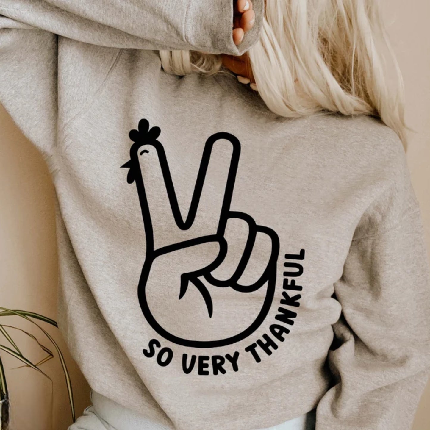 So Very Thankful Crewneck Sweatshirt