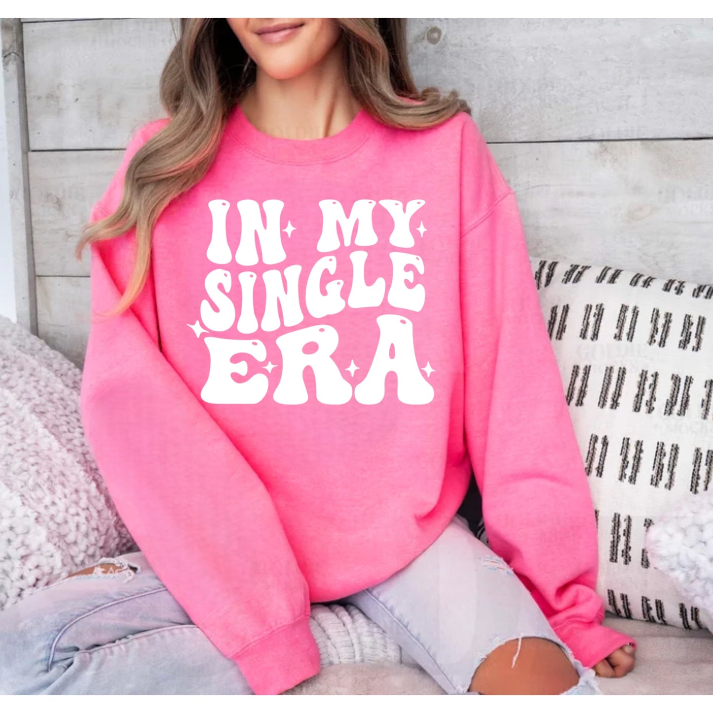 In My Single Era Crewneck Sweatshirt or Tee
