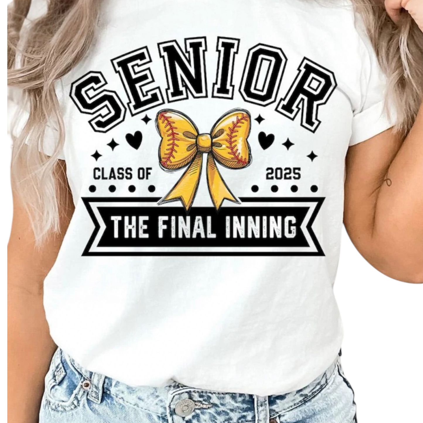 Softball Senior 2025 Tee or Sweatshirt