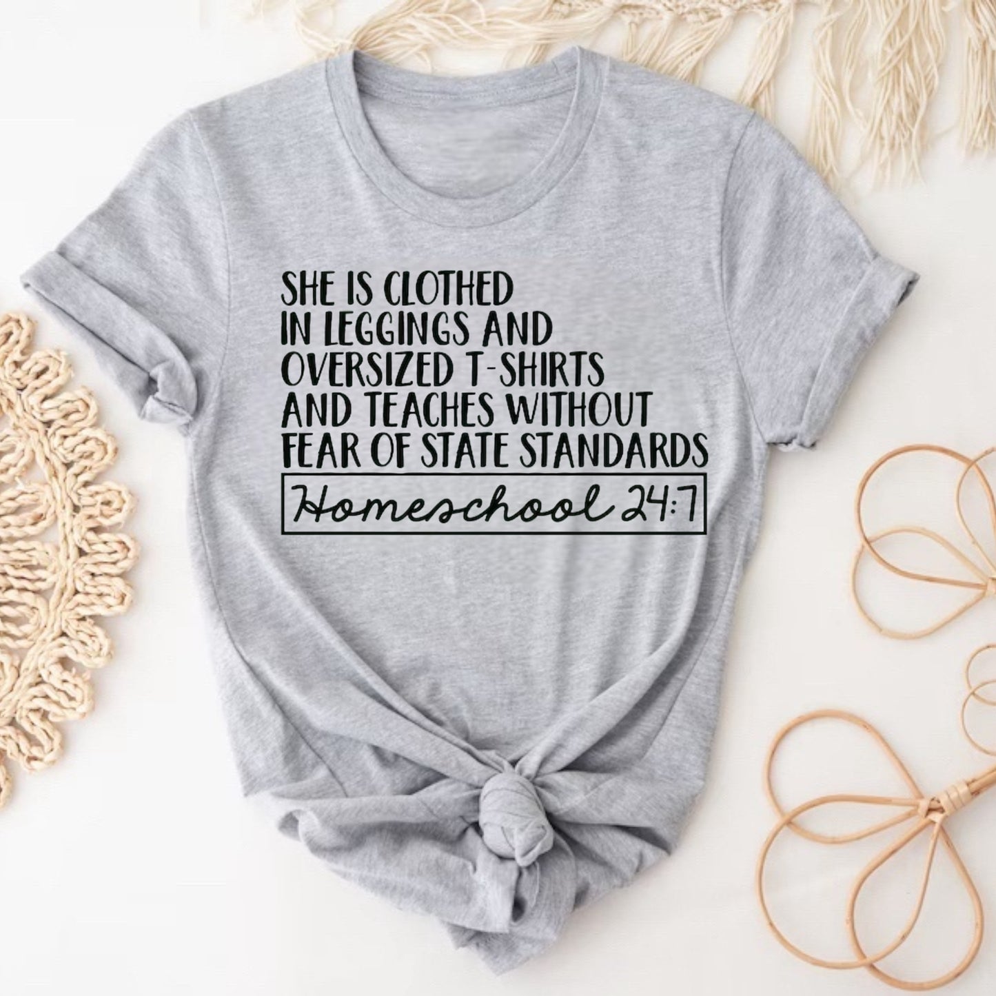 Homeschool 24:7 Tee