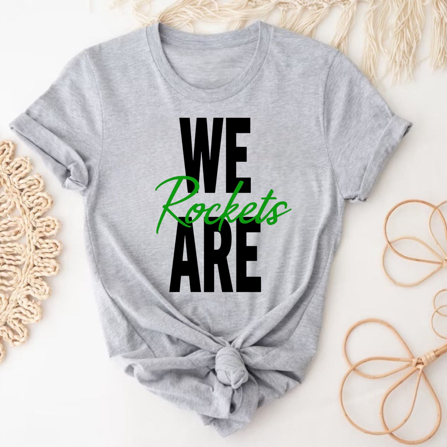 “WE ARE”- CUSTOMIZABLE School Spirit Crewneck or Tee