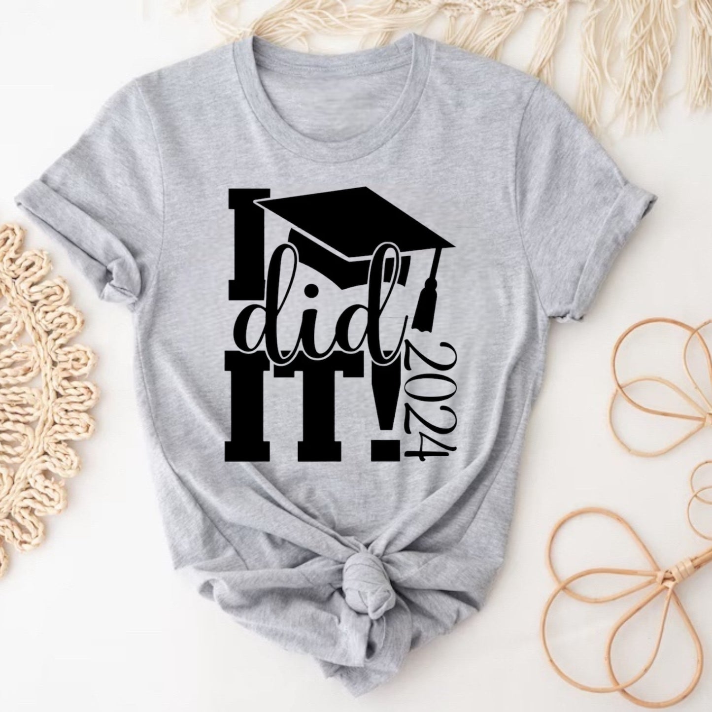 I Did It-Graduation Tee