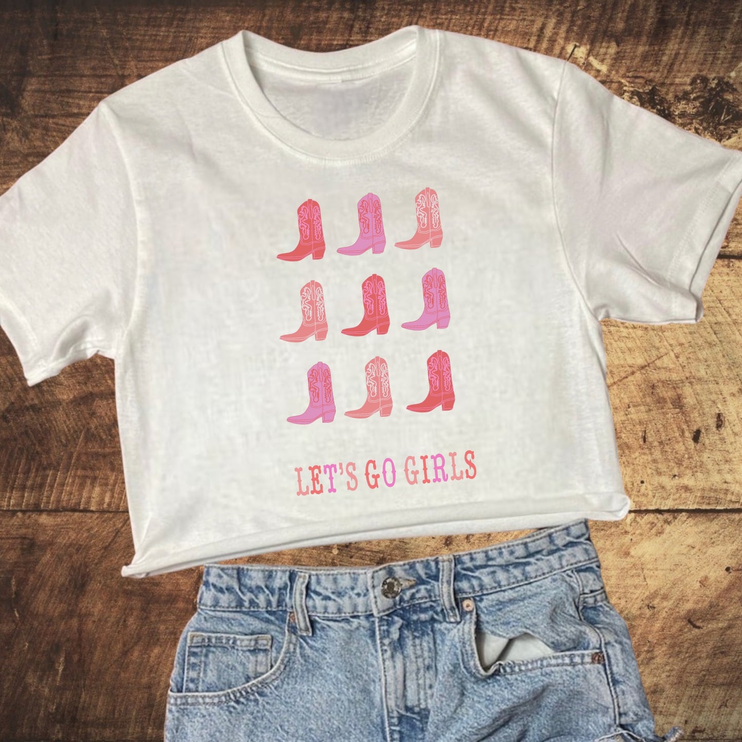 Let’s Go Girls Crop Top