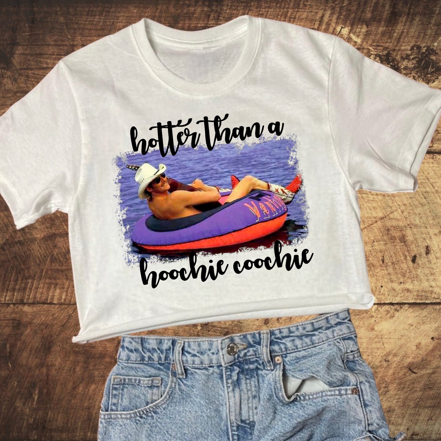 Hotter Than a Hoochie Coochie Crop Top