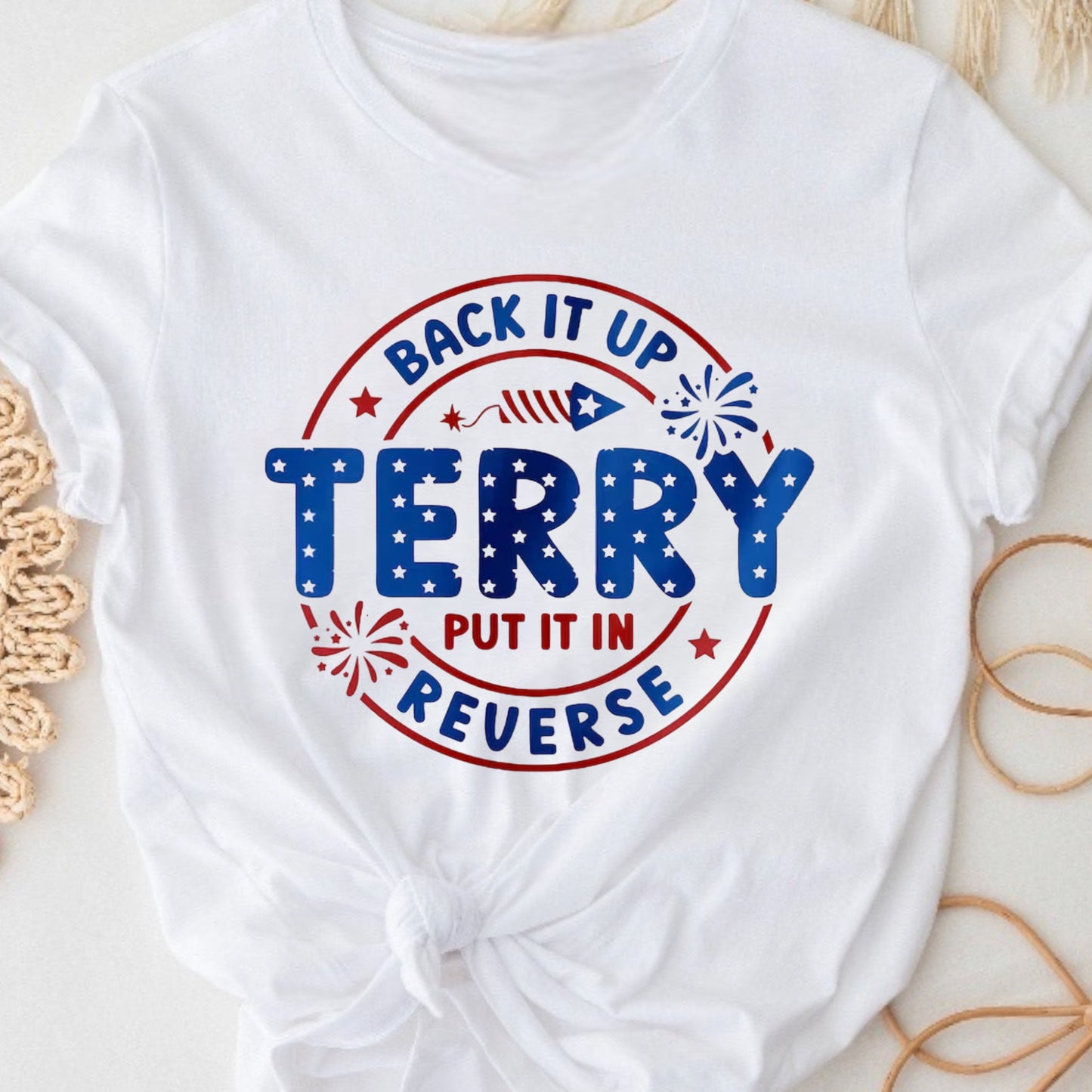 Back It Up Terry Tank or Tee