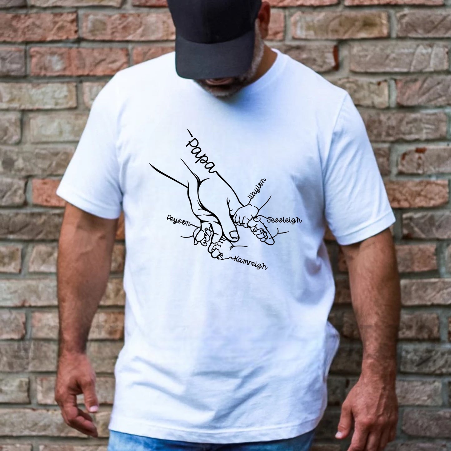 Personalized Little Hands Tee