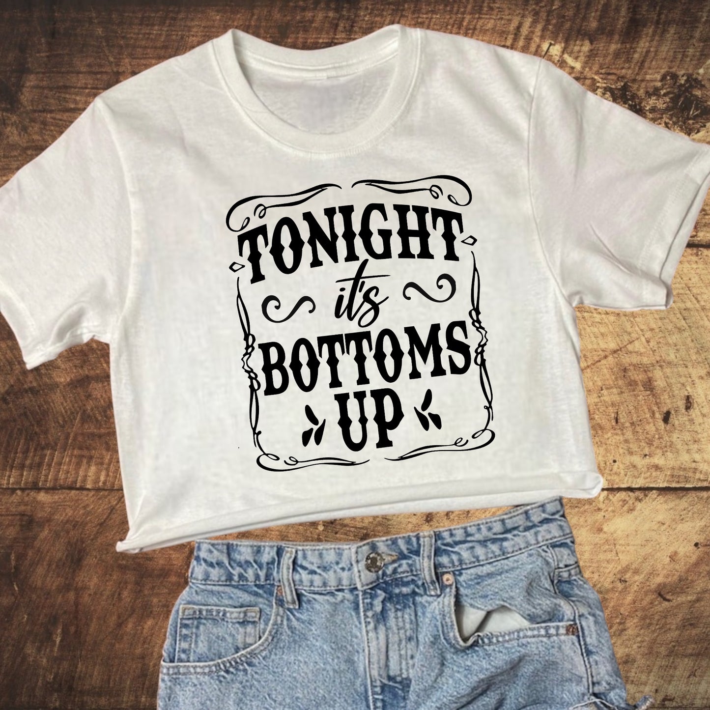 Bottoms Up Crop Top