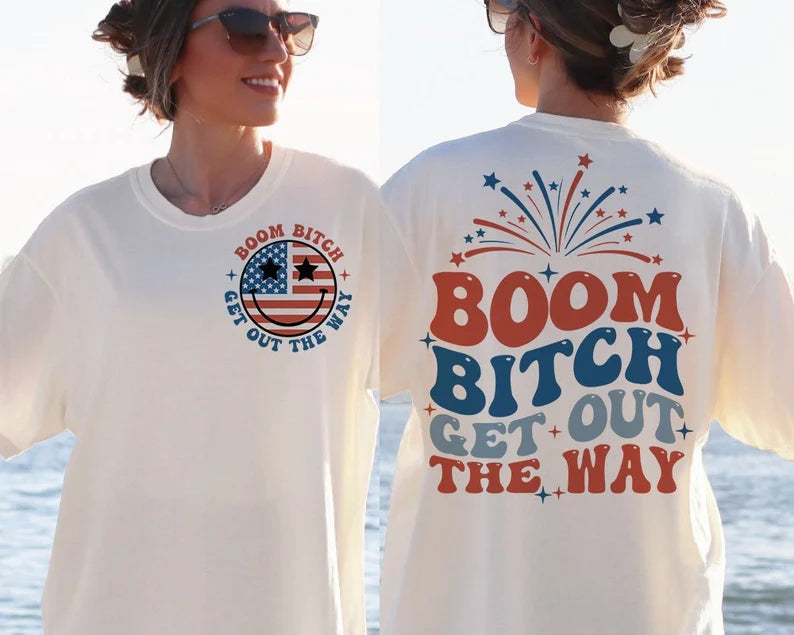Boom Bi*** Retro Tee
