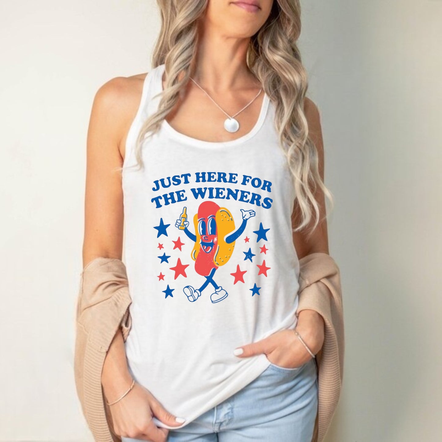 I’m Here For the Wieners Tee or Tank