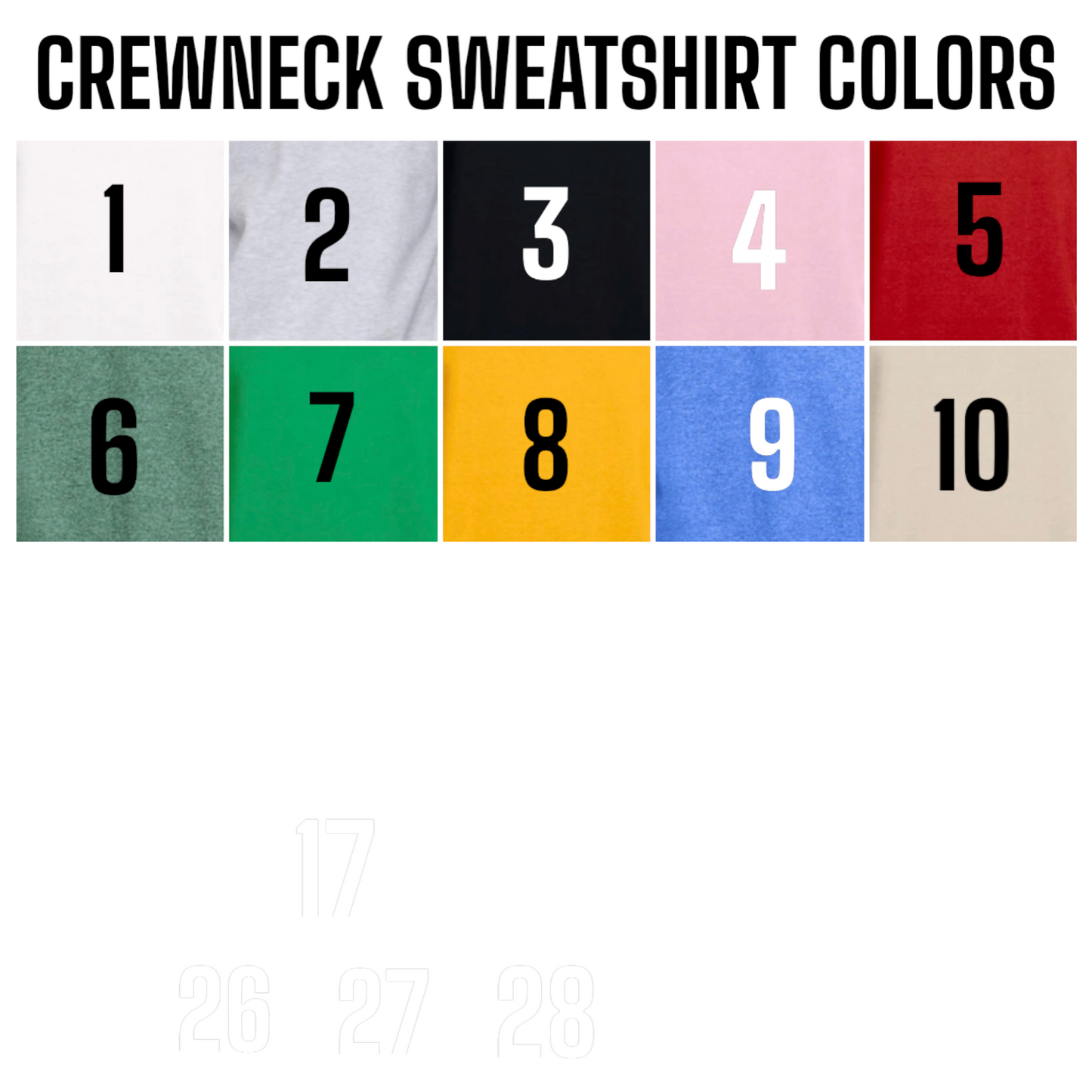 Custom Crewneck Sweatshirt