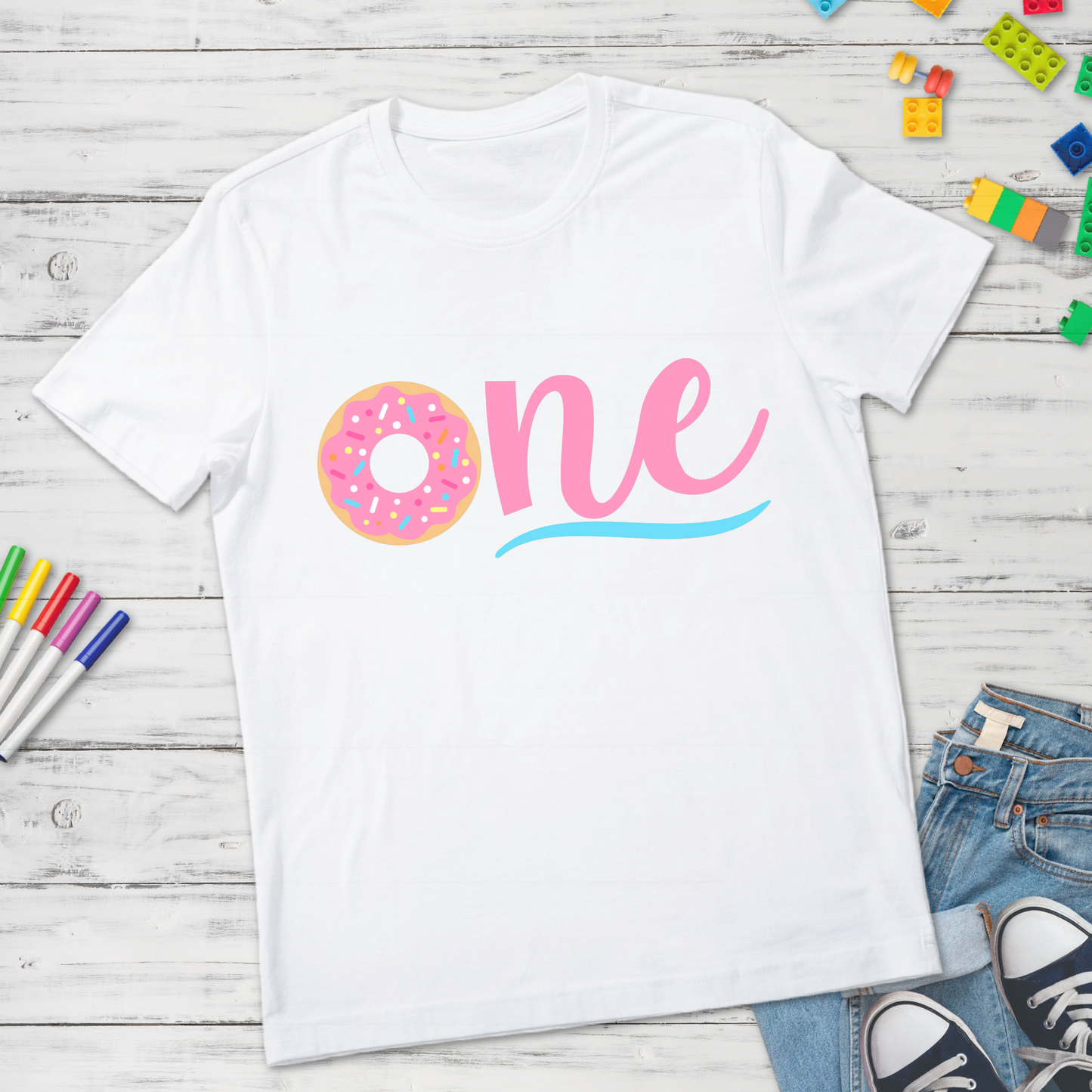 Sweet “One” Donut Youth Tee