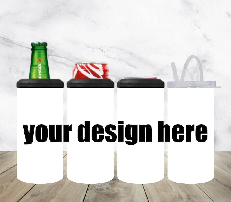 CUSTOM- 4 in 1 Can Cooler
