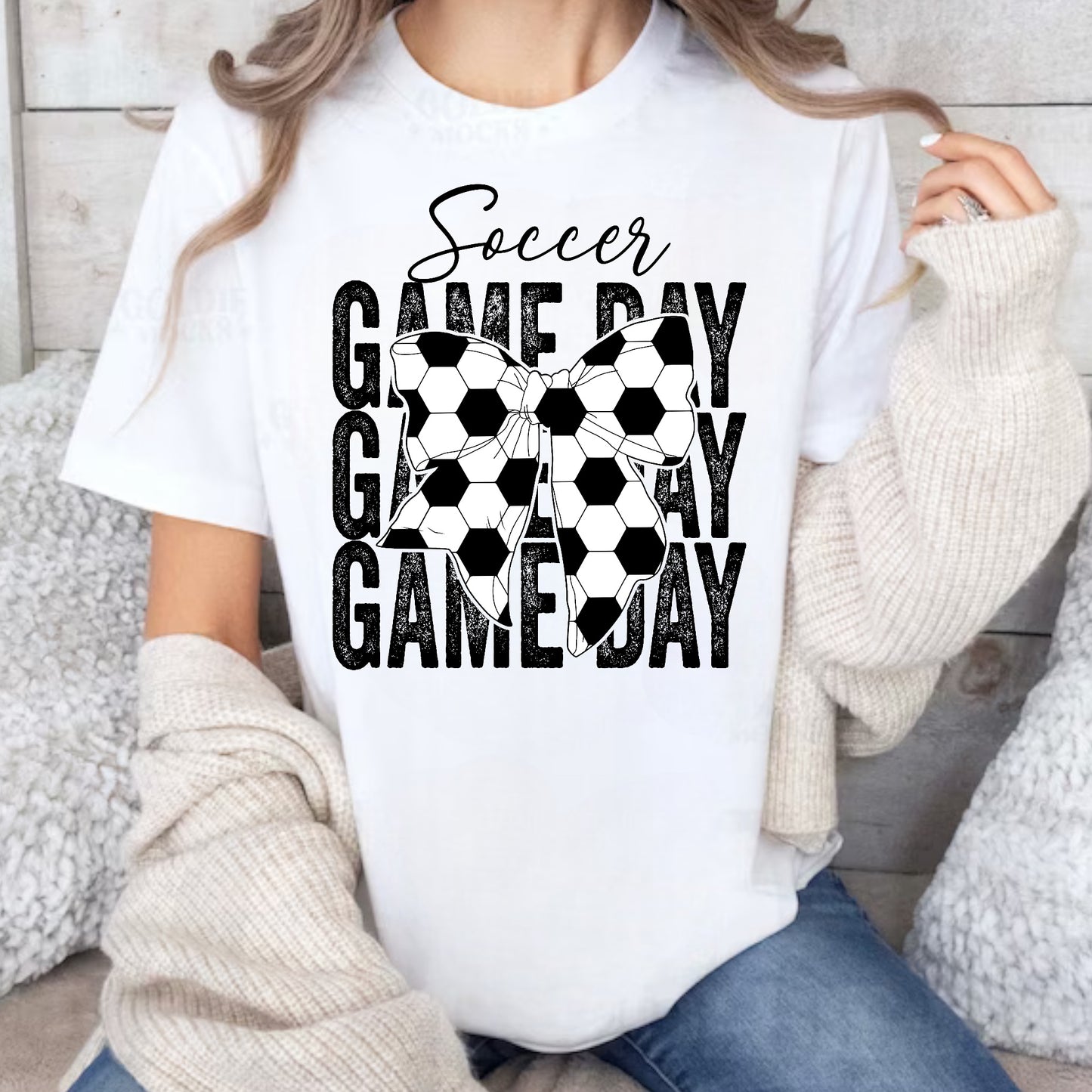 Game Day/Soccer Tee or Sweatshirt