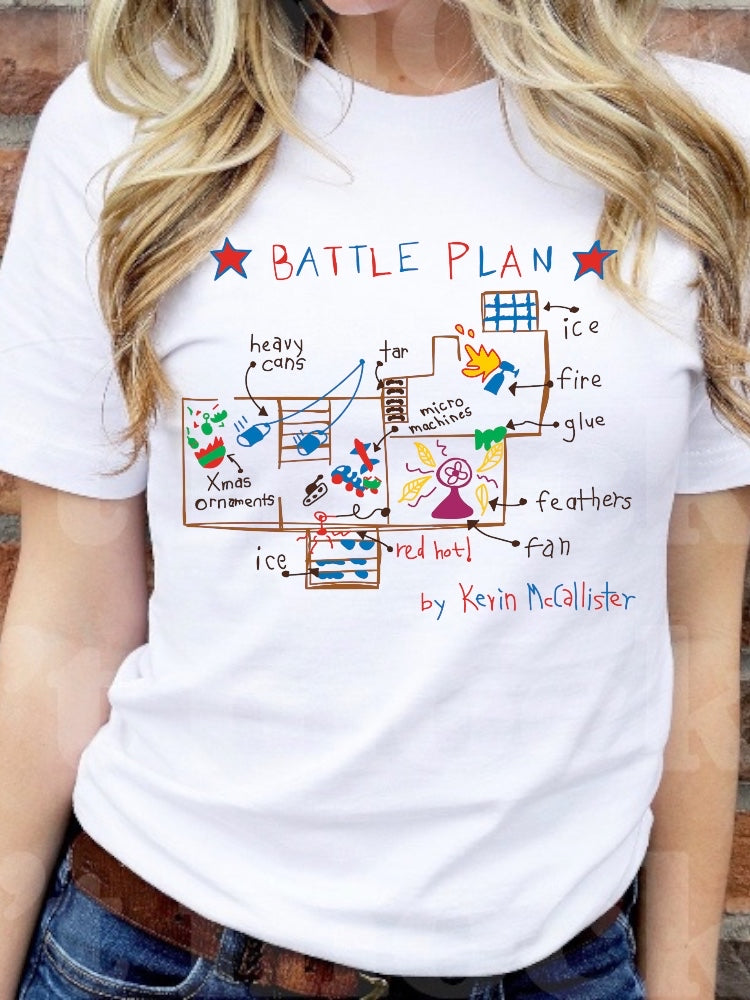 Battle Plan-Tee or Crewneck Sweatshirt