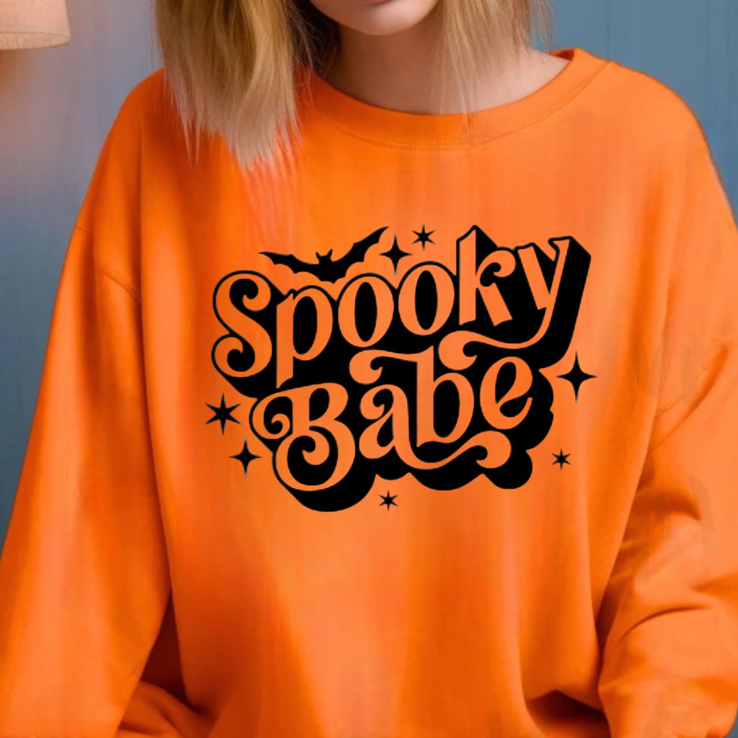 Spooky Babe Crewneck Sweatshirt