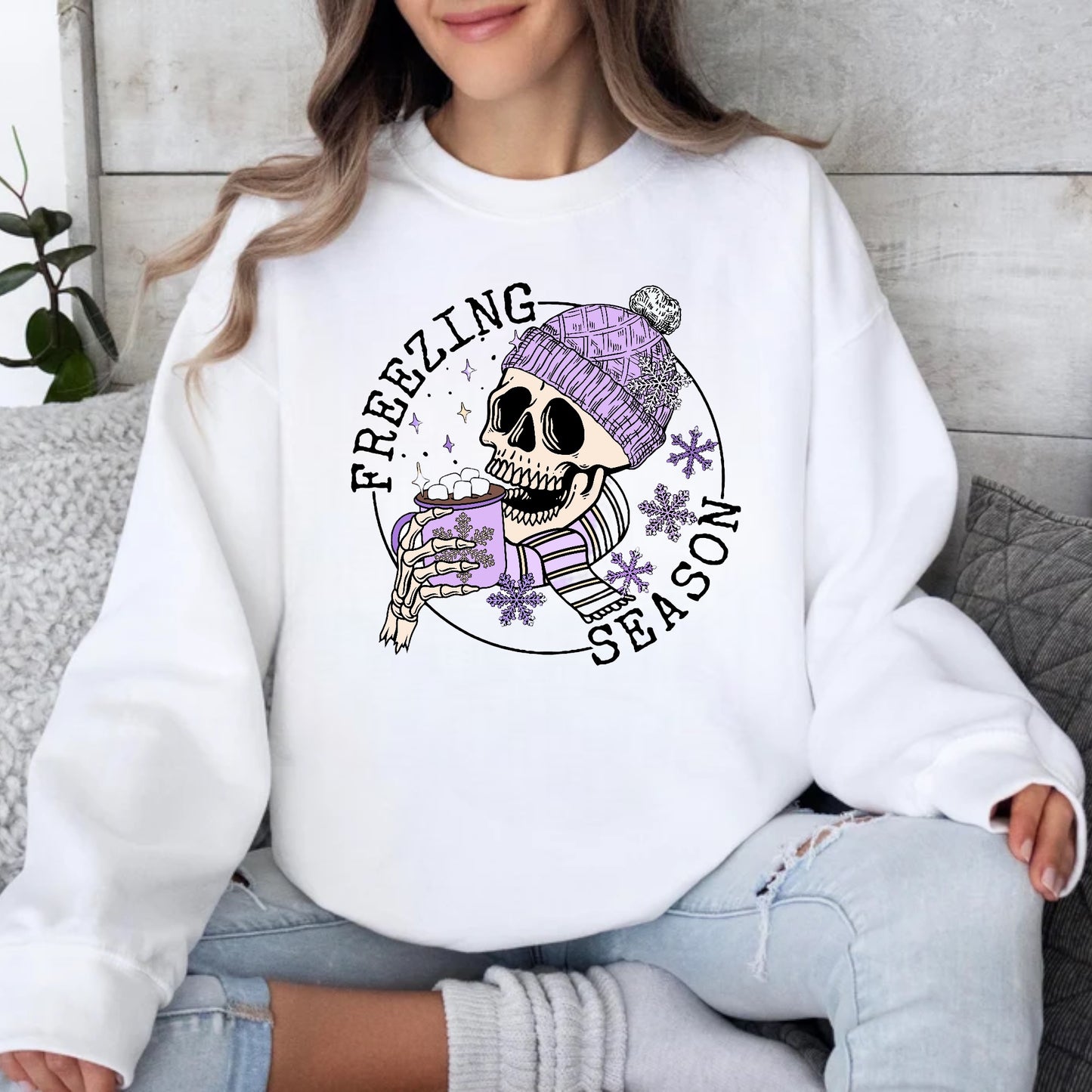 Freezing Season- Tee or Crewneck Sweatshirt