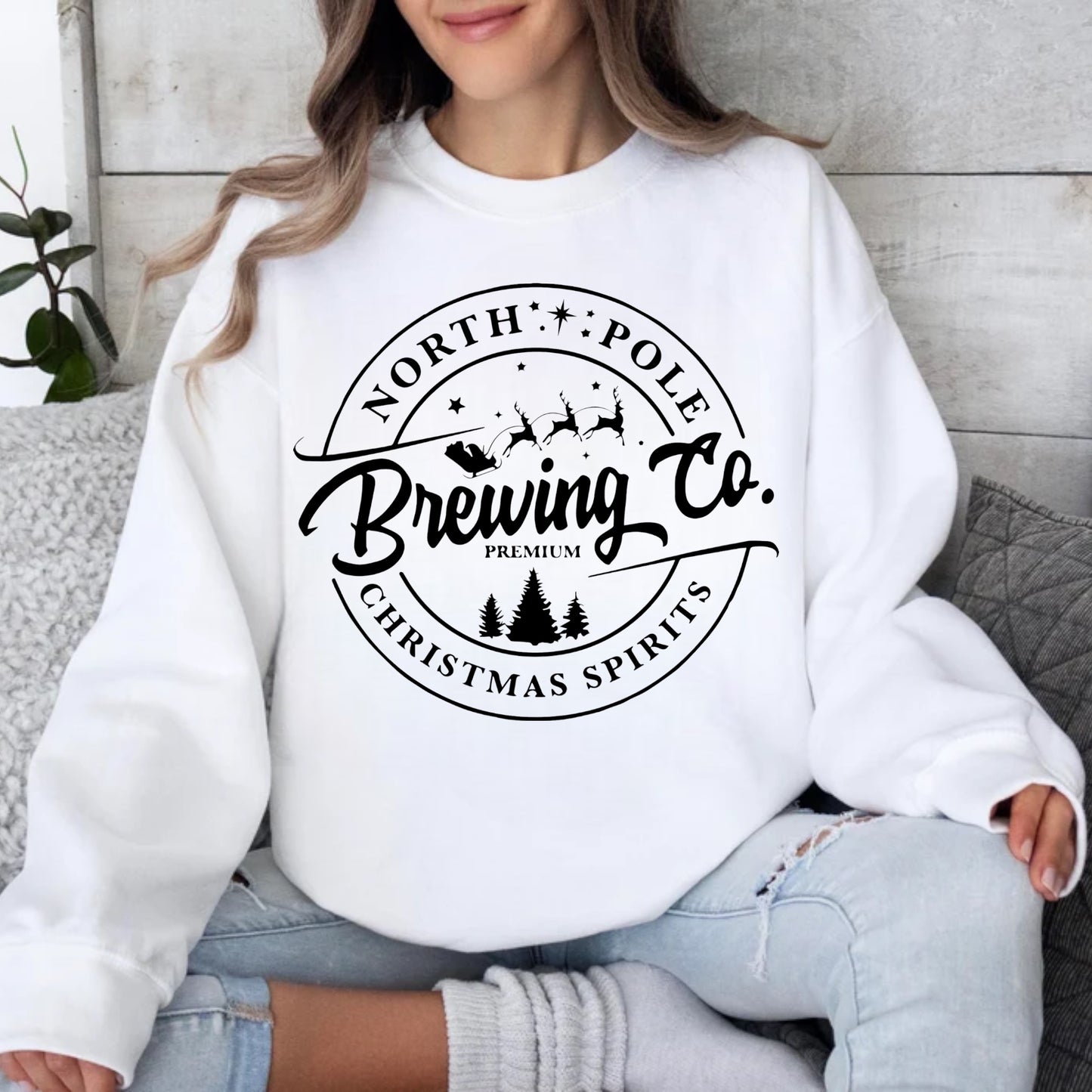 North Pole Brewing Company- Tee or Crewneck Sweatshirt