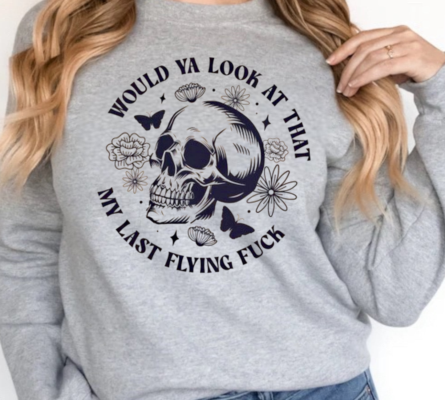 My Last Flying F*** Crewneck Sweatshirt