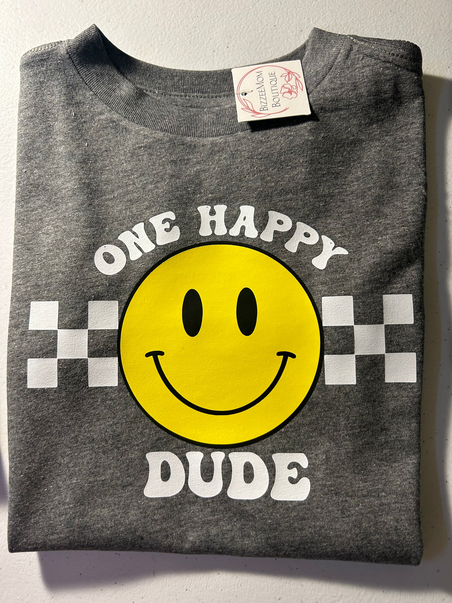 One Happy Dude Smiley Tee