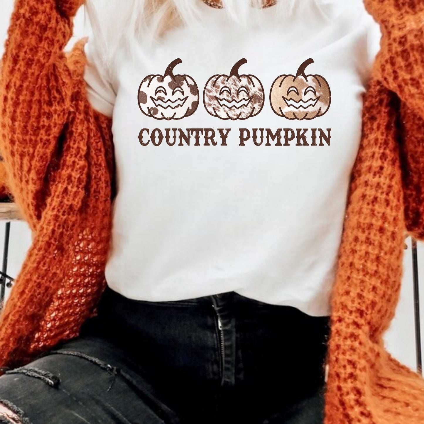 Country Pumpkin Tee