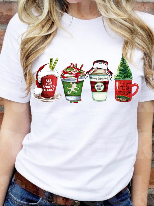 Christmas Vacation Latte-Tee or Crewneck Sweatshirt