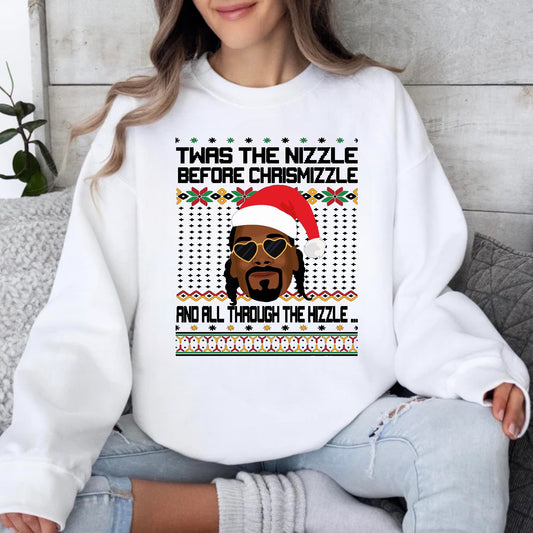 Twas the Nizzle- Tee or Crewneck Sweatshirt