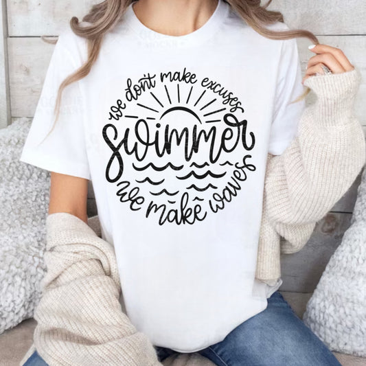 Swimmer Tee or Sweatshirt