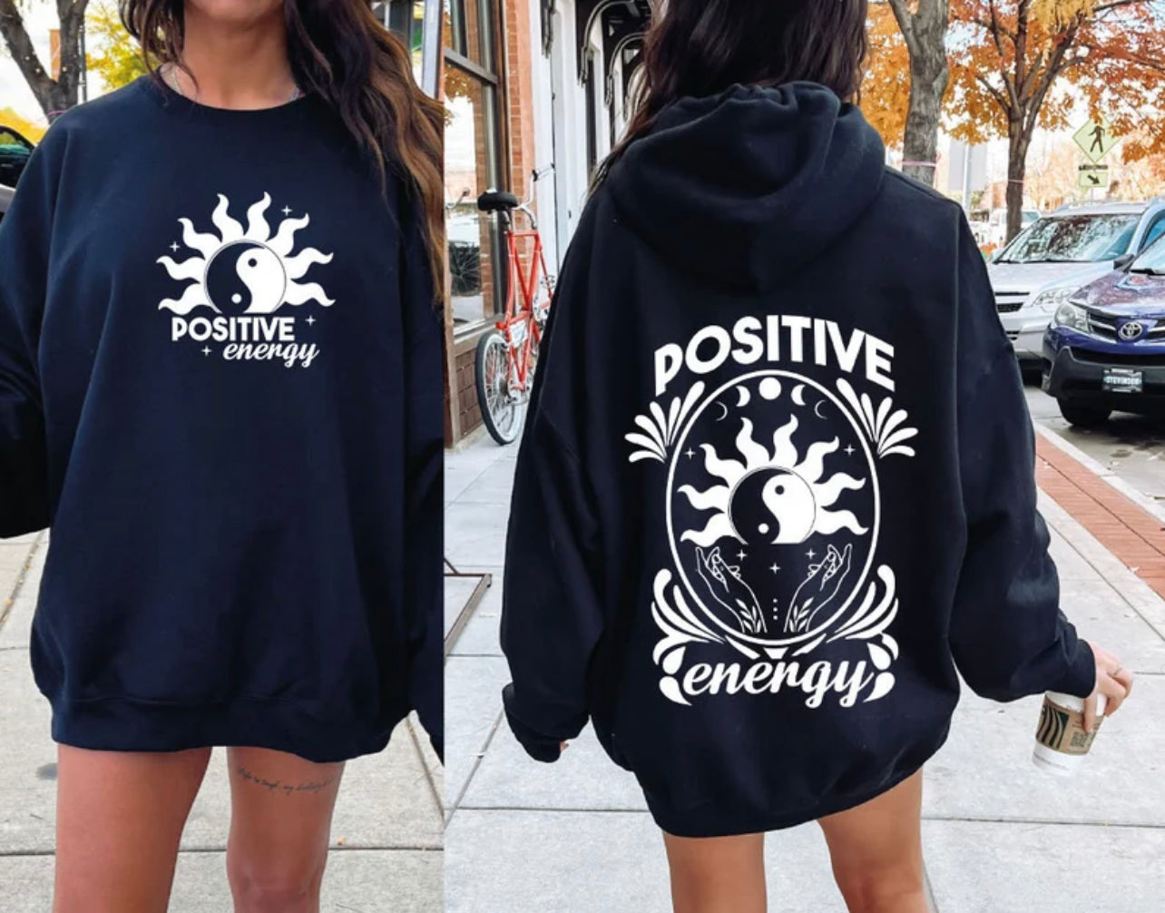 Positive Energy-Tee or Crewneck Sweatshirt