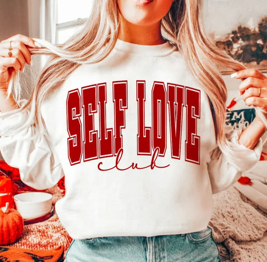Self Love Club-Tee or Crewneck Sweatshirt