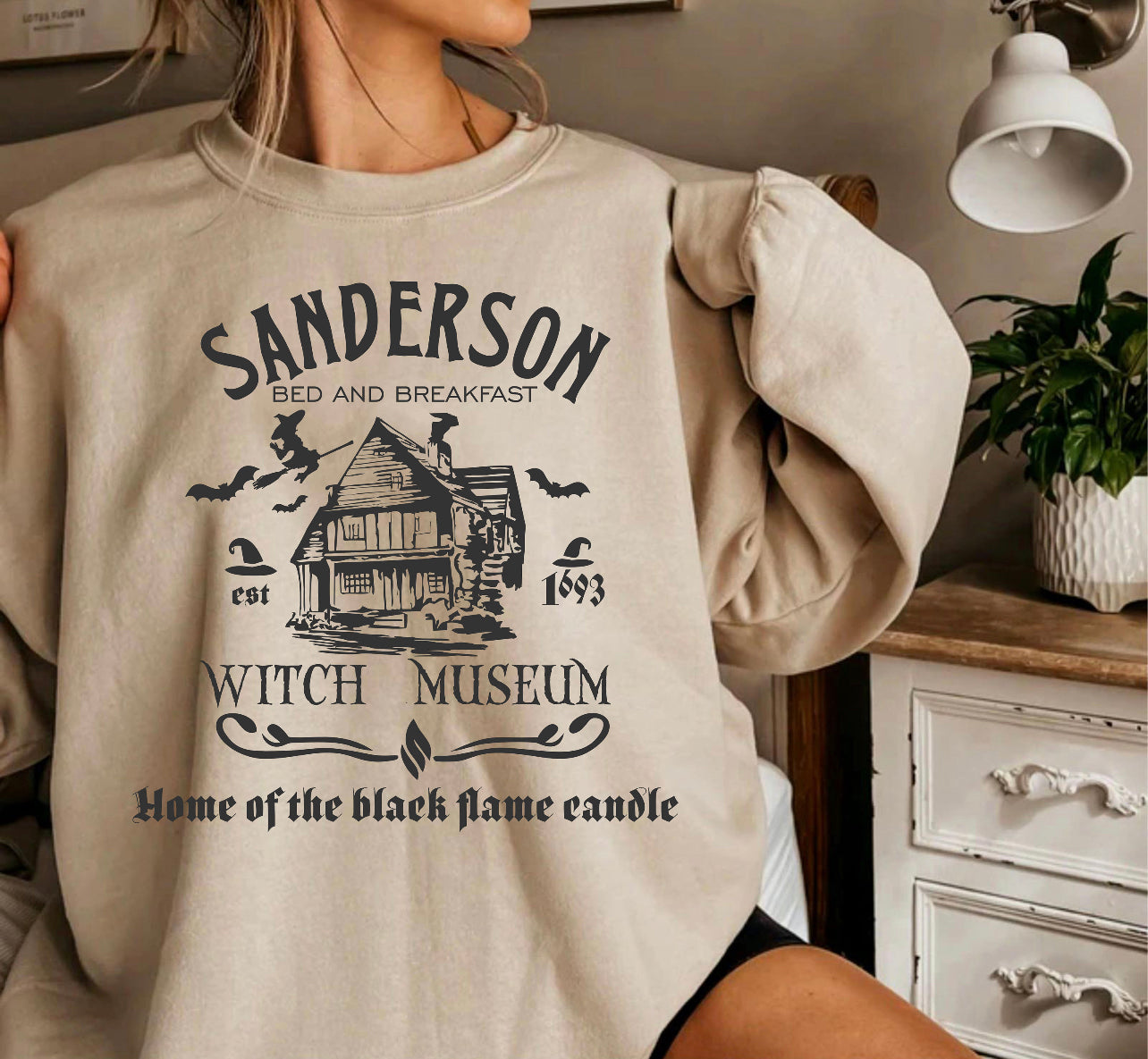 Witch Mansion Crewneck Sweatshirt