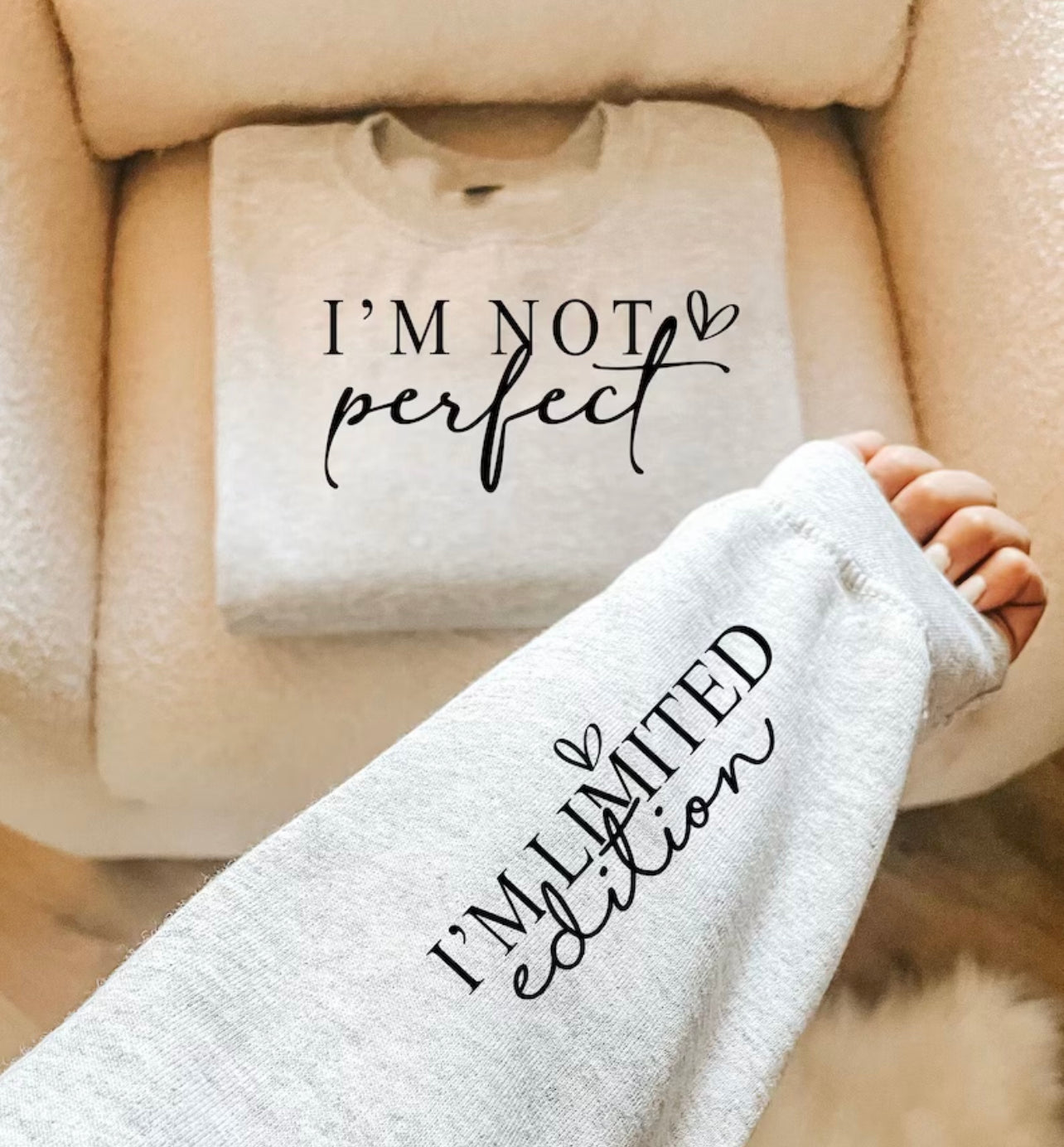 I’m Not Perfect-Crewneck Sweatshirt