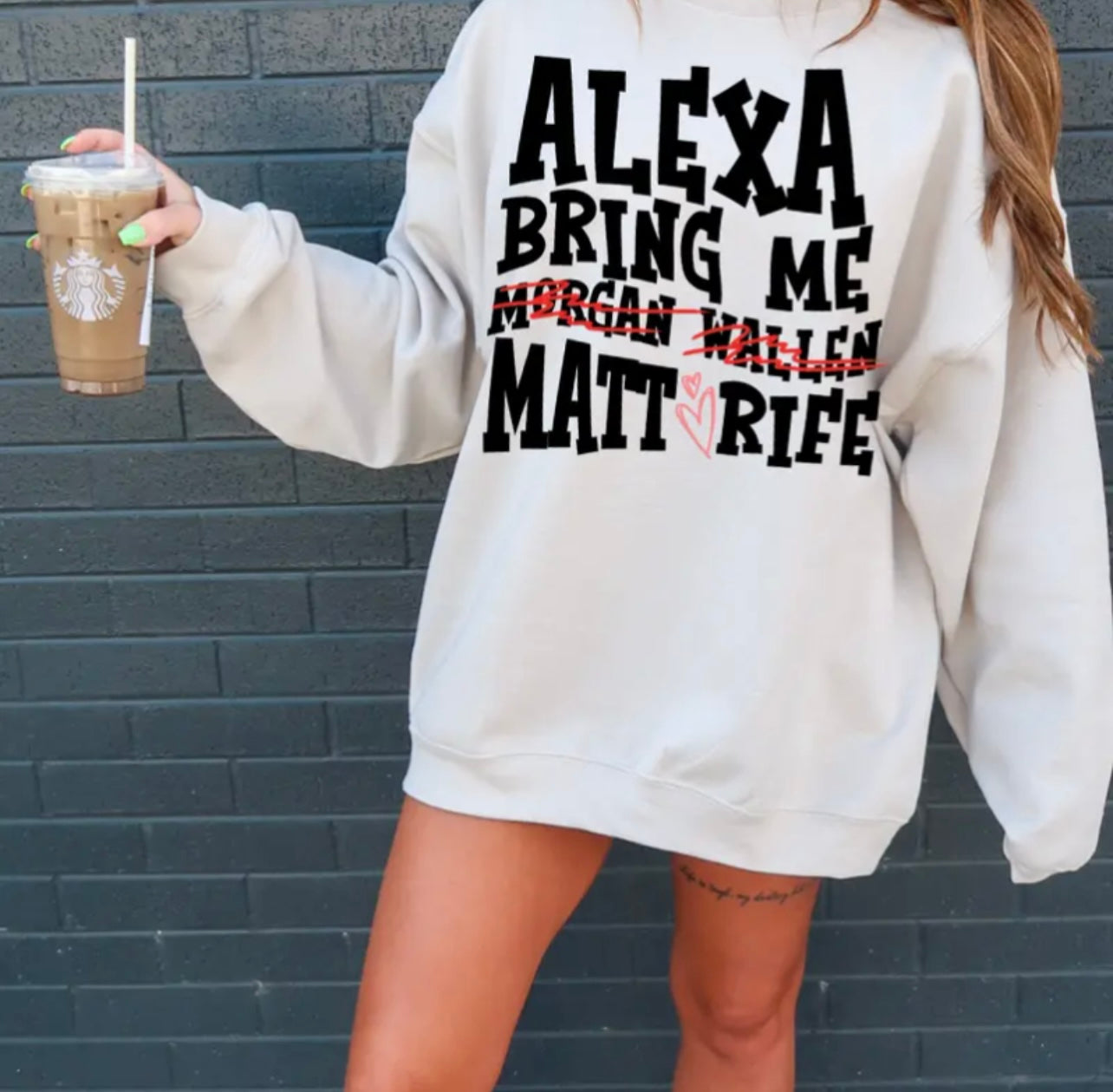 Alexa Crewneck Sweatshirt