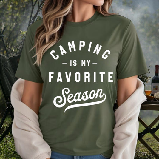 Camping Is My Favorite Season Tee